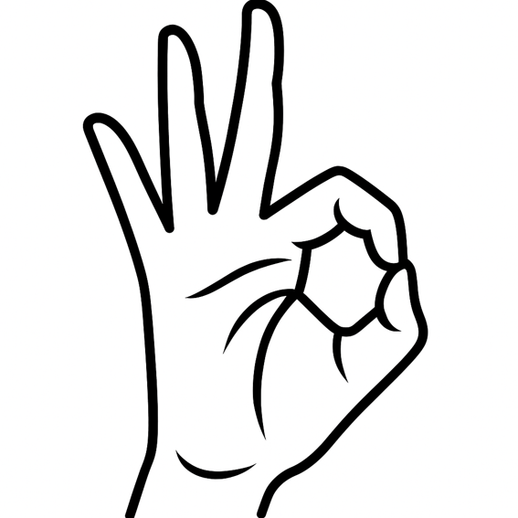 White Power Geste